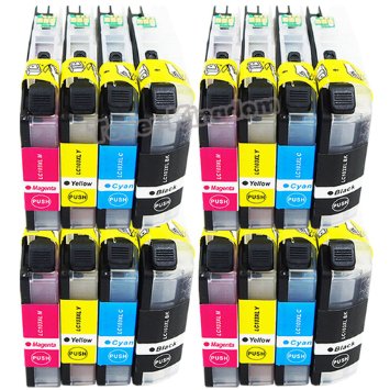 Toner Kingdom Compatible with Brother LC103XL High Yield Ink Cartridges for DCP J152W J285DW MFC J4310DW J450DW J470DW J475DW J650DW J870DW J875DW J245 J6520DW J6720DW J6920DW 16PK 4BK4C4M4Y