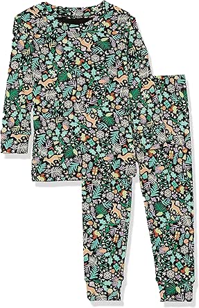 Amazon Essentials Family Pajamas Holiday Snug-Fit Cotton Sleepwear Sets