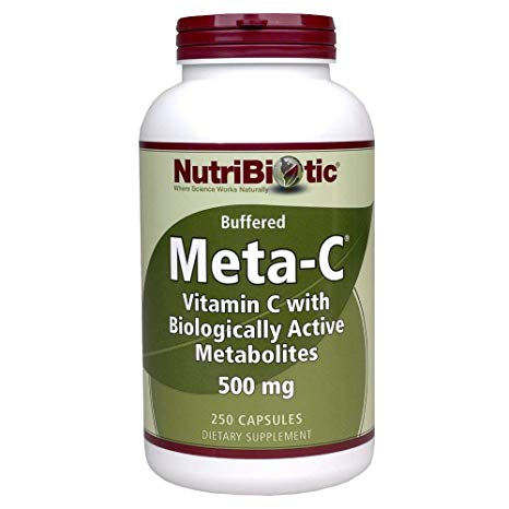Nutribiotic Meta-C Caps, 500 Mg, 250 Count