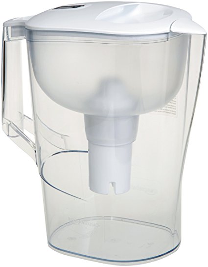 AmazonBasics 10-Cup Water Pitcher with Filter