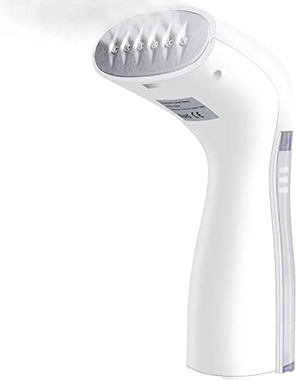 POWERAXIS Steamer for Clothes, Portable Handheld Travel Garment Steamer for Clothes, 1000W Powerful Clothes Wrinkle Remover with Fabric Brush, Auto Shut Off, Perfect for Home&Travel