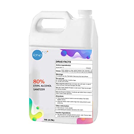 Karma Premium Grade Liquid Refill Antiviral & Antibacterial Disinfectants Hand Surface Sanitizer - 1 Gallon