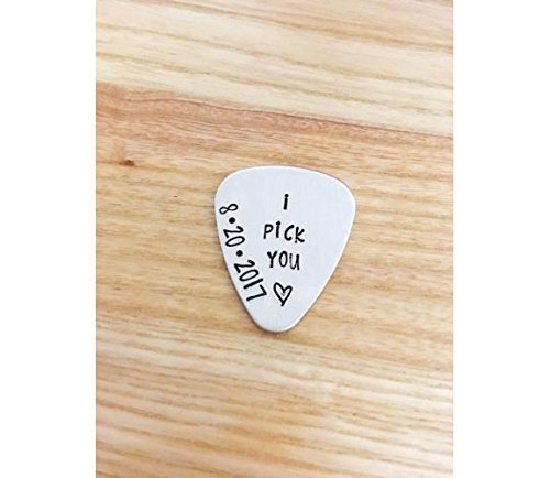 I pick you personalized guitar pick