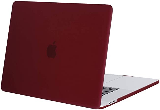 MOSISO MacBook Pro 16 inch Case 2020 2019 Release A2141, Ultra Slim Protective Plastic Hard Shell Case Cover Compatible with MacBook Pro 16 inch with Touch Bar, Marsala Red