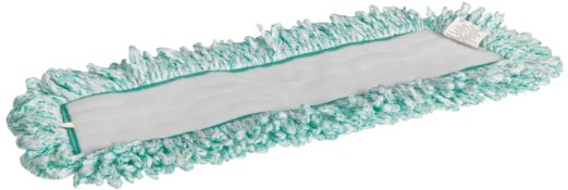 Rubbermaid Commercial 1868698 Light Commercial Microfiber Dust Mop 18" Length, Green