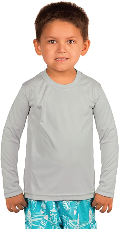 Vapor Apparel Toddler UPF 50  UV Sun Protection Long Sleeve Performance T-Shirt for Sports and Outdoor Lifestyle