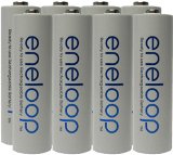 NEW Panasonic Eneloop 4th generation 8 Pack AA NiMH Pre-Charged Rechargeable Batteries -FREE BATTERY HOLDER- Rechargeable 2100 times replaces eneloop 3rd gen AA 1800 Cycle Ni-MH Pre-Charged Rechargeable Batteries
