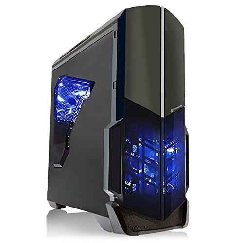 GAMERS PICK SkyTech Shadow Gaming Computer - Ultra Gamer Desktop PC AMD FX-4300 38 GHz Quad Core GTX750TI 2GB Graphic Card 1TB Hard Drive 8GB DDR3 24X DVD  GENUINE WINDOWS 10 PRO 64-bit