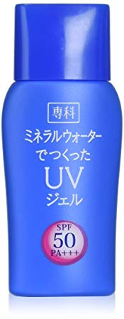 Shiseido SENKA | Sunscreen | Mineral Water UV Gel SPF50 PA    40ml (japan import)
