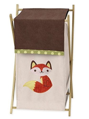 Baby/Kids Clothes Laundry Hamper for Sweet Jojo Designs for Forest Friends Animal Bedding