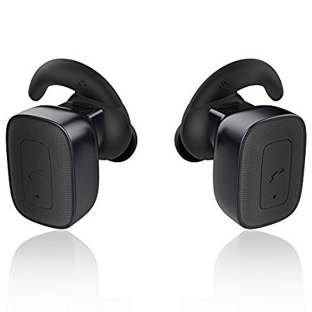 Truly Wireless Earbuds, SmartOmi Q5 Wireless Bluetooth Sports Headphones Stereo Noise Cancelling Headsets with Mic Hands-free Phone calls for iPhone 7 6s 6 plus SE 5s, Android Smartphones -New Arrival