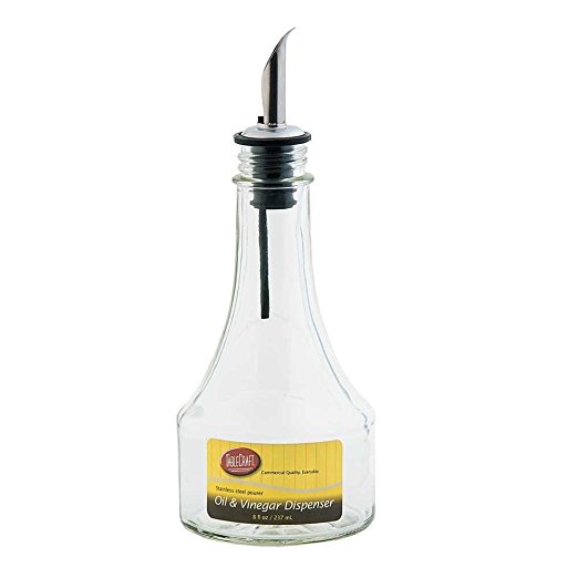 Tablecraft H8OZ Oil & Vinegar Dispenser, 8 Oz.