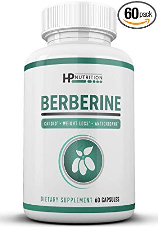 Premium Berberine HCL Supplement Capsules - 1200mg 60 Pills - Supports Blood Sugar Levels, Active PK AMPK Metabolic Activator - Insulin Sensitivity, Immune Function, Glucose Metabolism, Heart Health