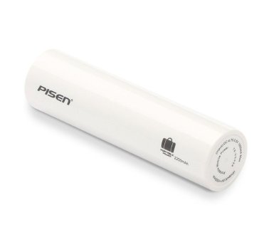 Pisen 2200mAh Universal Portable Power ( Lipstick-shaped, USB Charger ) for iPhone 6 plus, Samsung Galaxy, LG and More (White)