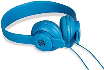 SCOSCHE SHP400-BL lobeDOPE On-Ear Headphones - Retail Packaging - Blue