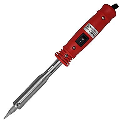 MIYAKO 100 Watt Soldering Iron with High-Performance Ceramic Heater, Heavy Duty Pencil Style Welder with Plastic Handle, Replaceable Tip and Power Switch (74B8100)