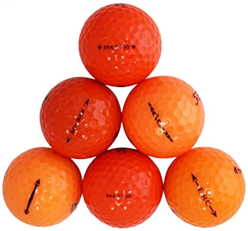 Orange Value Brand Mix Value Mint Quality Golf Balls