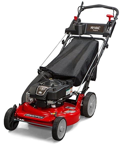 Snapper P2185020 / 7800980 HI VAC 190cc 3-N-1 Rear Wheel Drive Variable Speed Self Propelled Lawn Mower with 21-Inch Deck and ReadyStart System and 7 Position Height-of-Cut