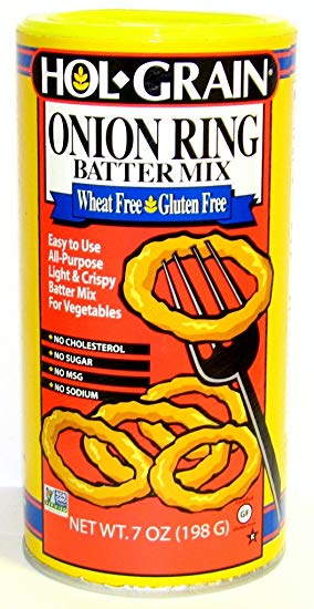 Hol-Grain Gluten Free Onion Ring Batter Mix, 0.227 Kilogram