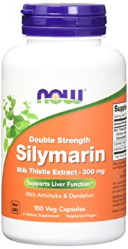 Now Foods Silymarin/Milk Thistle 300Mg, 100 Vcaps