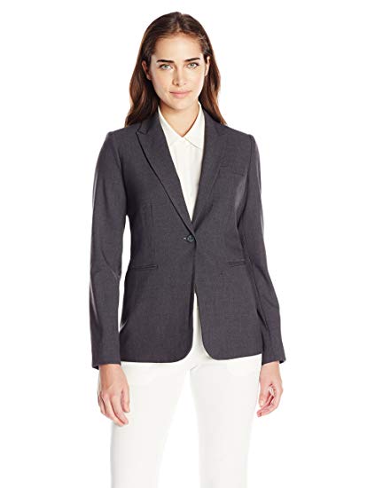 Calvin Klein Women's Single Button Suit Jacket