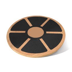 20" Wooden Wobble Board with Grip