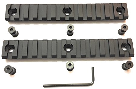 Dagger Defense 2x rail sections for Keymod rails, 5.25" length each
