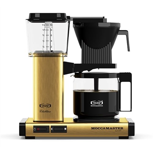 Technivorm Moccamaster 59163 KBG Coffee Maker, Brushed Brass