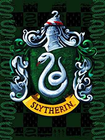 Northwest Harry Potter Slytherin Oversize 60x80" Super Plush Throw Blanket