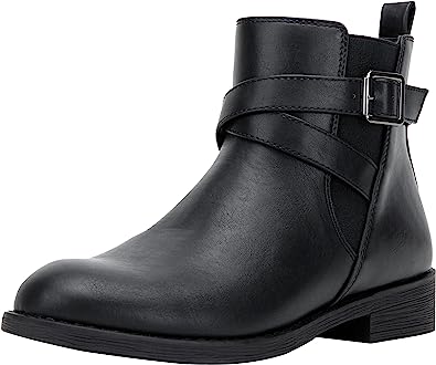 Jeossy Women's 9008 Ankle Boots Zipper Casual Fall Short Booties for Women