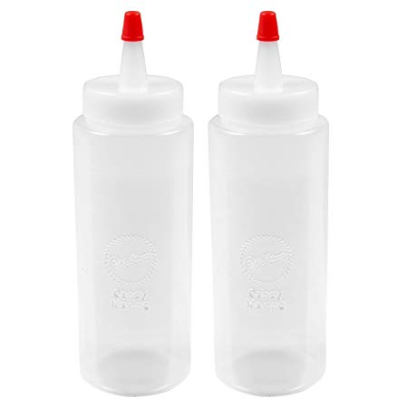 Wilton Set of 2 6-Ounce Mini Melting Decorating Squeeze Bottles