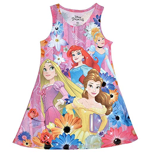 Disney Princess Girls' Sublimated Tank Dress