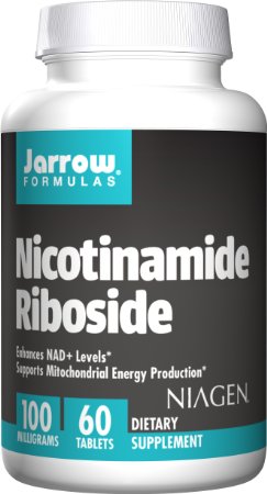 Jarrow Formulas Nicotinamide Riboside 100 Mg Tabs, Energy Support, 60 Count