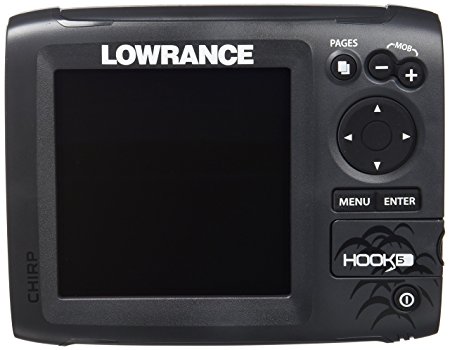 Lowrance Hook-5 Sonar/GPS Mid/High/Downscan Fishfinder