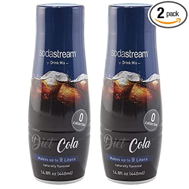 SodaStream Diet Cola,14.8 Fl Oz,Pack of 2