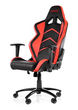 Akracing Ak-6014 Ergonomic Series Executive Racing Style Computer Chair Gaming Chair Office Chair eSport with Lumbar support and Head support Cushion - Black/Red