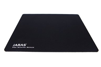 Jaras® Professional Gaming Mouse Pad Special Textured Surface (Black)-Medium Size (12.6 × 10.6 × 0.1in)
