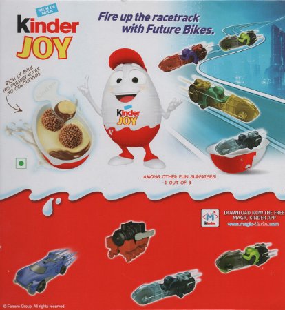 3 Boxes (9 Eggs) Surprise Chocolate JOY for BOY with Hot Wheels Inside