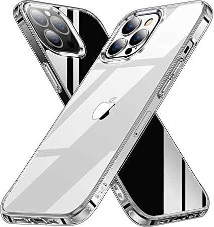 AEDILYS for iPhone 13 Pro Max Case,[ Non-Yellowing][15FT Military Grade Drop Protection] [Scratch-Resistant],Protective Shockproof Slim Thin Phone Case, 6.7 inch-Clear