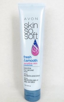 Avon SSS Fresh and Smooth Bikini Line Hair Removal Cream - 25 Oz
