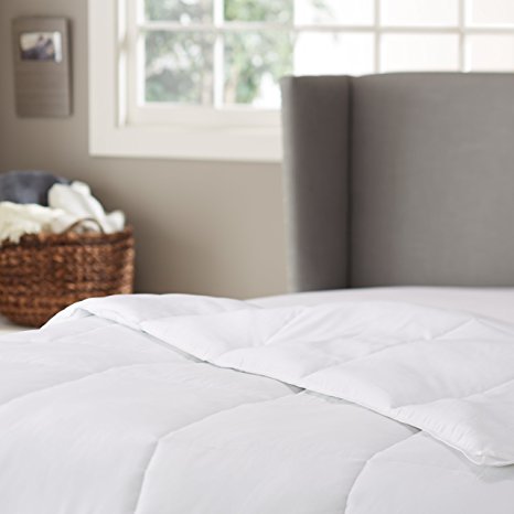 Pinzon Basics Hypoallergenic Down Alternative Year Round Comforter, Twin