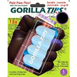 Gorilla Tips Fingertip Protectors Clear Large