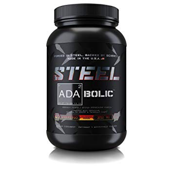 Steel Supplements ADA2Bolic Workout Recovery Aid Powder Restores Muscle Glycogen 3.75lbs (Strawberry Banana)