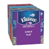 Kleenex Ultra Soft Tissues White 120ct Pack of 8