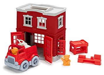 Green Toys Fire Station Playset