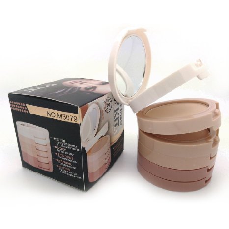 Ucanbe Contouring Kit Face Powder Contour Palette Highlighting Concealing Bronzer Set
