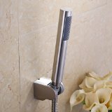 KES LP150 Bathroom Handheld Shower Head with Extra Long Hose and Bracket Holder Brushed Stainless Steel