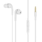 Samsung TWO EO-EG900BW White Headsets Earphone 35mm Jack  2 Set of Ear Gel SML - Wired Headsets - Non-Retail Packaging - White