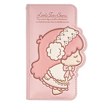 iPhone 8 / iPhone 7 Case Little Twin Stars Cute Diary Wallet Flip Synthetic Leather Anti-Shock Mirror Cover for Apple iPhone7 / iPhone8 (4.7inch) - Little Twin Stars Pink
