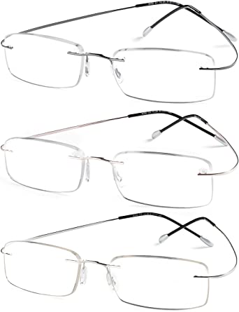 Specs Flexible Rimless Reading Glasses